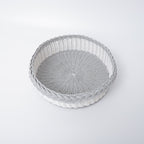 Handwoven Storage Basket with Decorative Edge | Kelmera