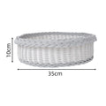 Handwoven Storage Basket with Decorative Edge | Kelmera