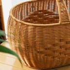 Handwoven Storage Basket with Handle | Kelmera