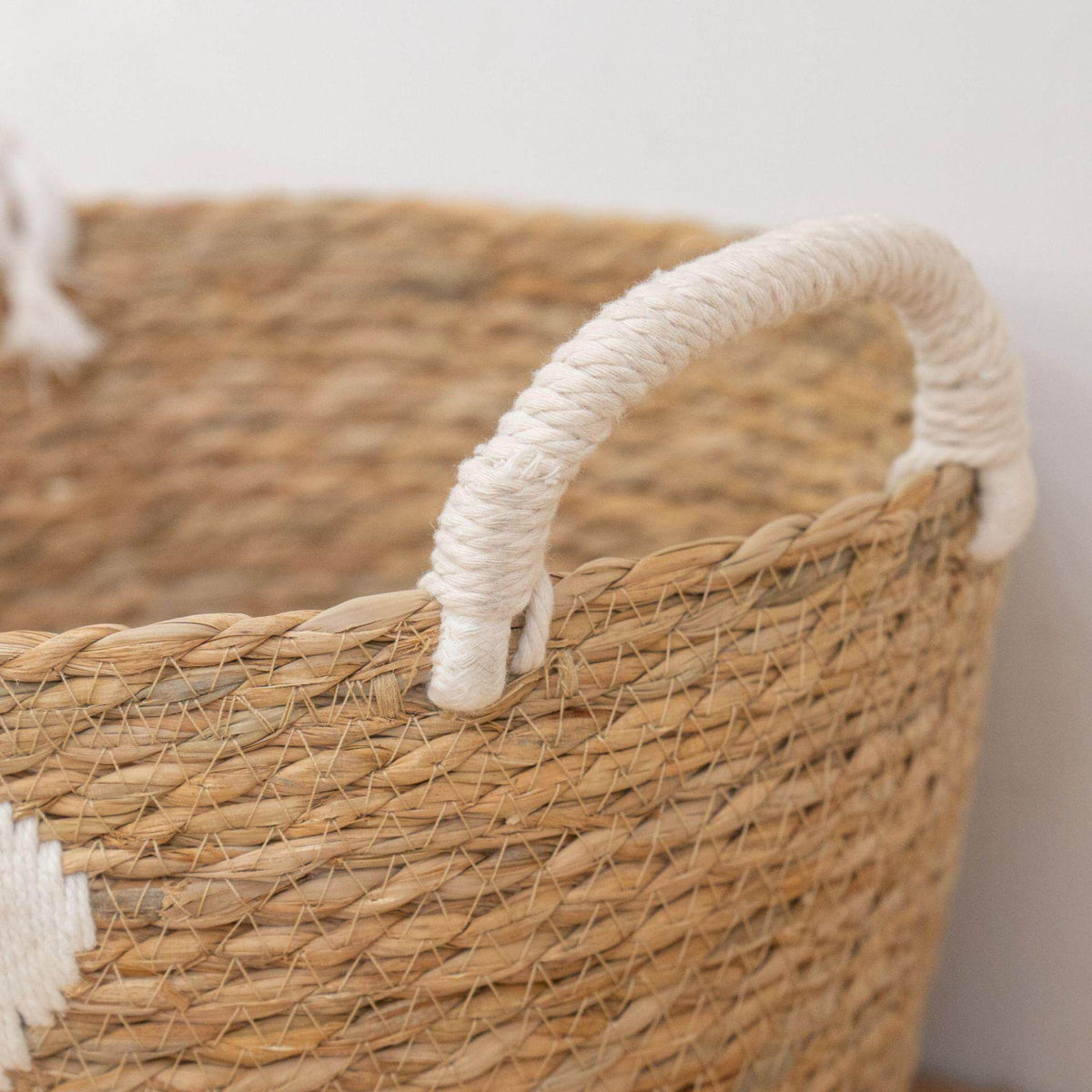 Handwoven Storage Basket with Heart Design | Kelmera