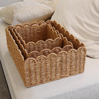 Handwoven Storage Basket with Playful Design | Kelmera