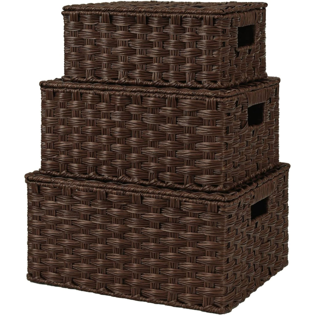 Handwoven Storage Baskets Set | Kelmera
