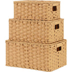 Handwoven Storage Baskets Set | Kelmera