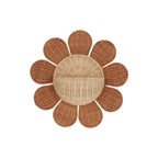 Handwoven Wall Basket with Wave Pattern | Kelmera