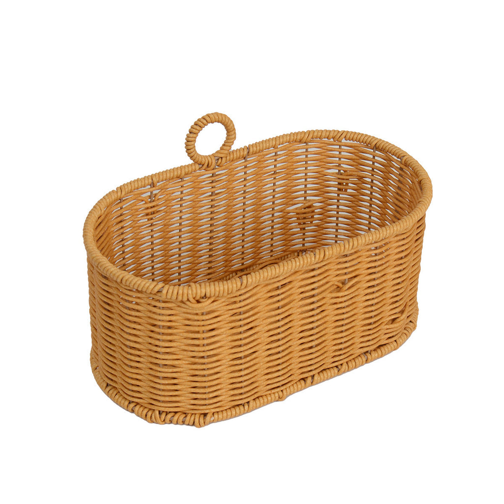 Handwoven Willow Basket with Animal Motif | Kelmera
