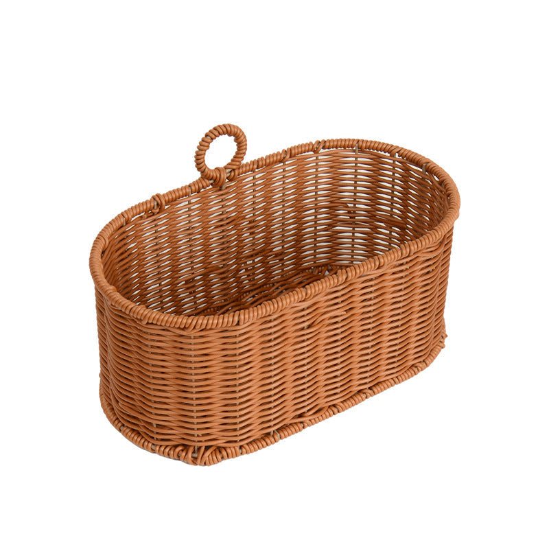 Handwoven Willow Basket with Animal Motif | Kelmera