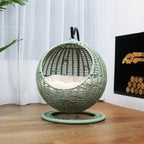 Hanging Chair made of Rattan with Comfortable Cushion | Kelmera