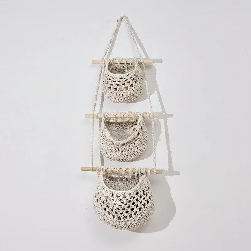 Hanging Crochet Storage Baskets | Kelmera