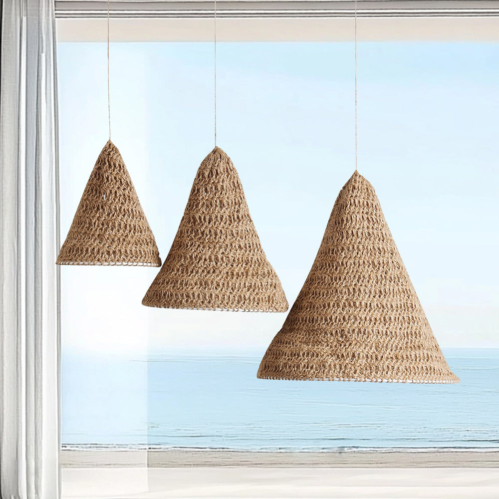 Hanging Lamp Beige Gray | Kelmera