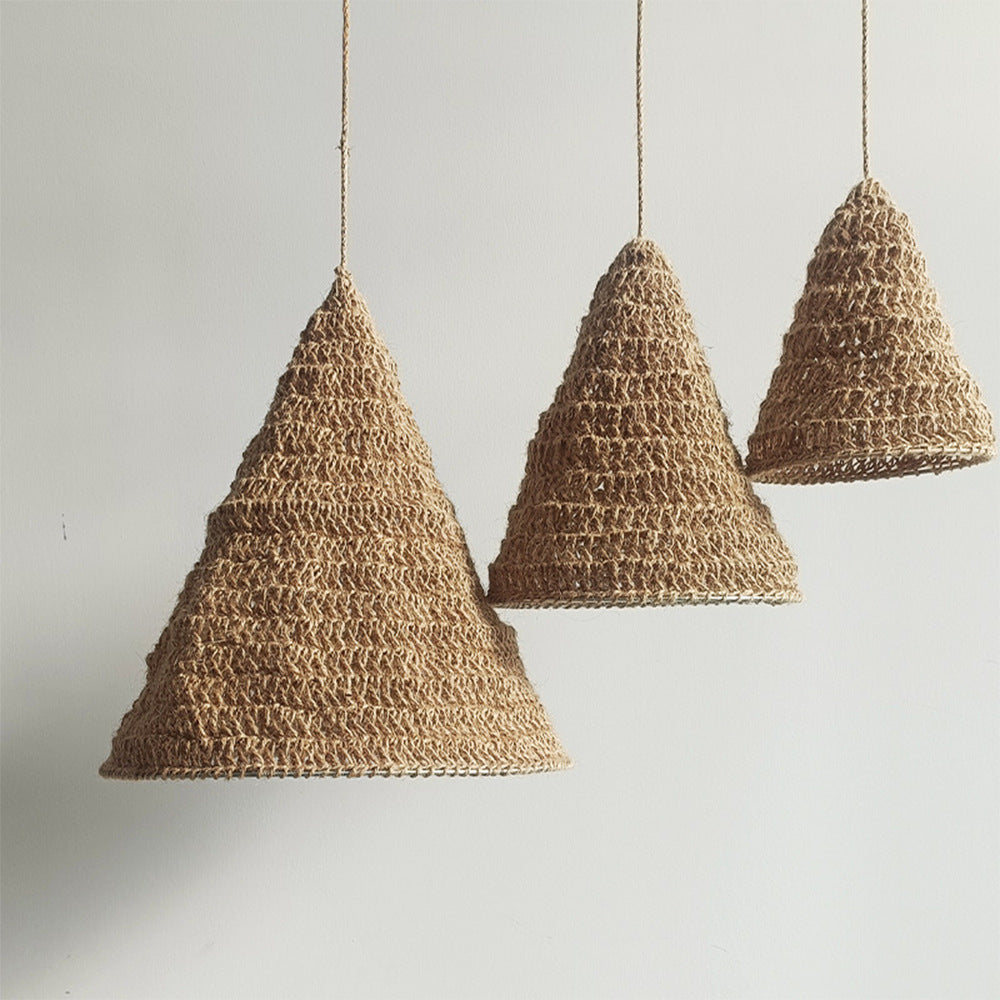 Hanging Lamp Beige Gray | Kelmera