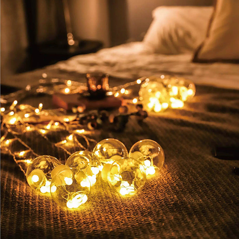 Hanging LED Globe String Lights | Kelmera