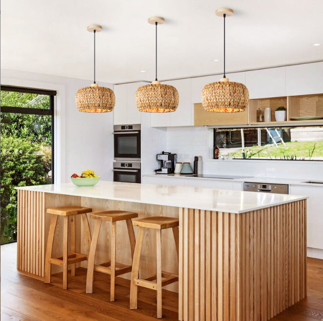 Hanging Light made of Braided Material | Kelmera