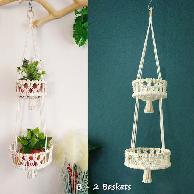 Hanging Macrame Plant Holder | Kelmera