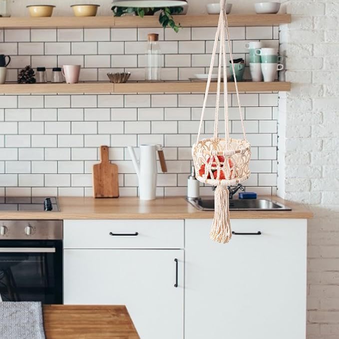Hanging Macrame Plant Holder | Kelmera