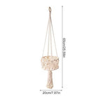 Hanging Macrame Storage Basket | Kelmera