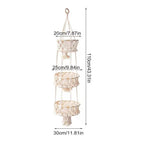 Hanging Macrame Storage Basket | Kelmera