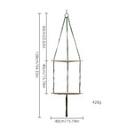 Hanging Plant Holder Green Triangle | Kelmera