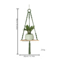 Hanging Plant Holder Green Triangle | Kelmera