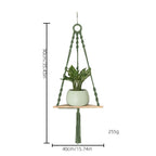 Hanging Plant Holder Green Triangle | Kelmera