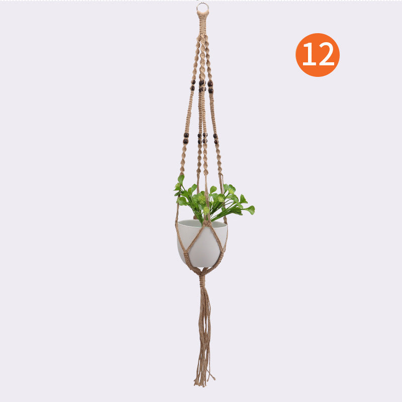 Hanging Plant Holder Jute Tape | Kelmera