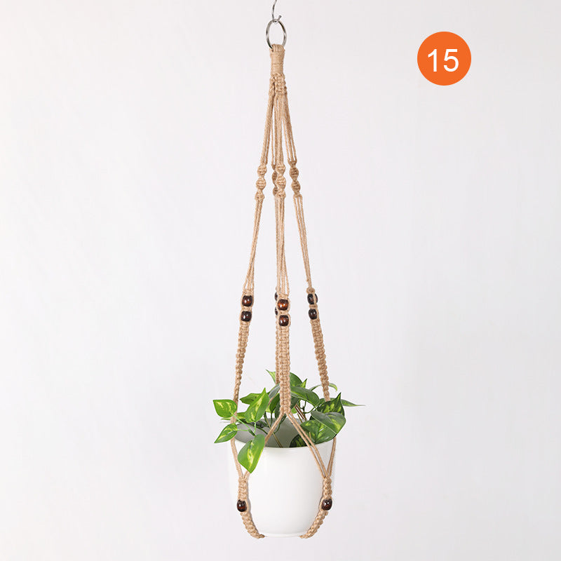 Hanging Plant Holder Jute Tape | Kelmera