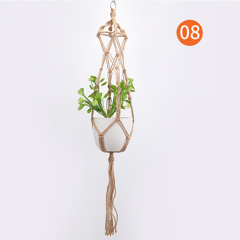 Hanging Plant Holder Jute Tape | Kelmera