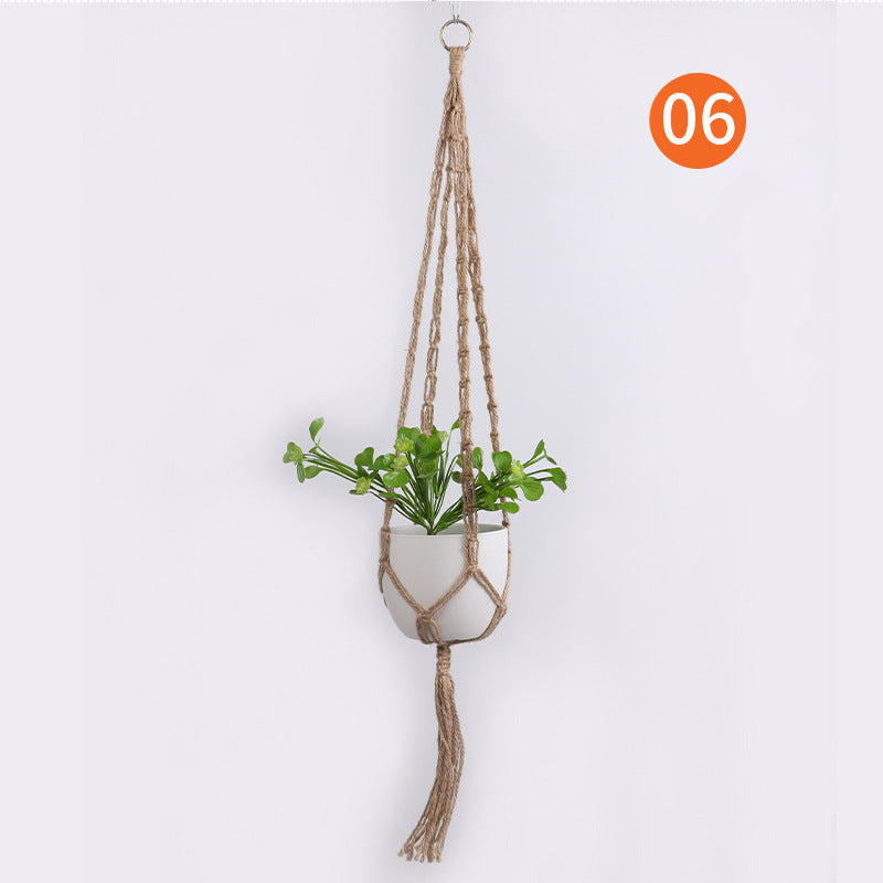 Hanging Plant Holder Jute Tape | Kelmera
