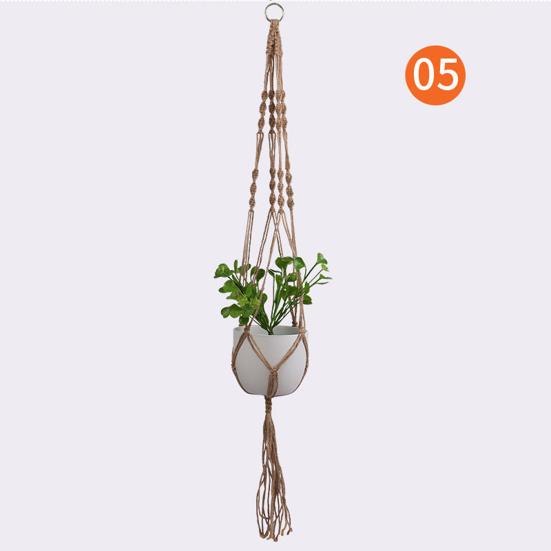Hanging Plant Holder Jute Tape | Kelmera
