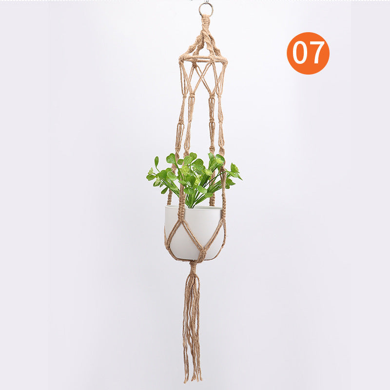 Hanging Plant Holder Jute Tape | Kelmera