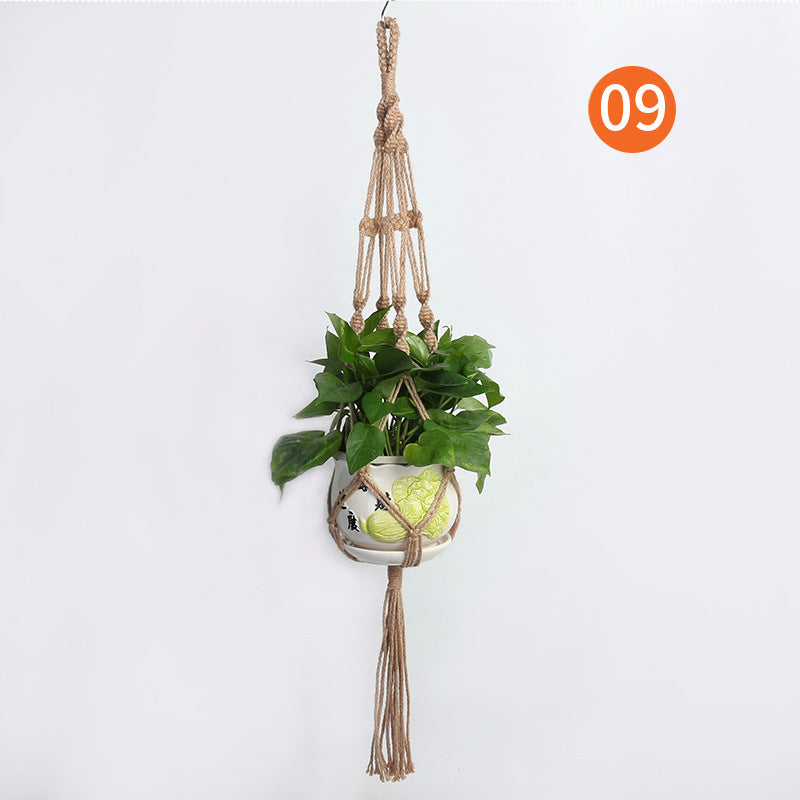 Hanging Plant Holder Jute Tape | Kelmera