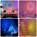 Hanging Star Explosion LED Fairy Light Sphere with Remote Control | Kelmera