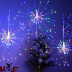 Hanging Starburst LED Sparkle Pendant Lights | Kelmera