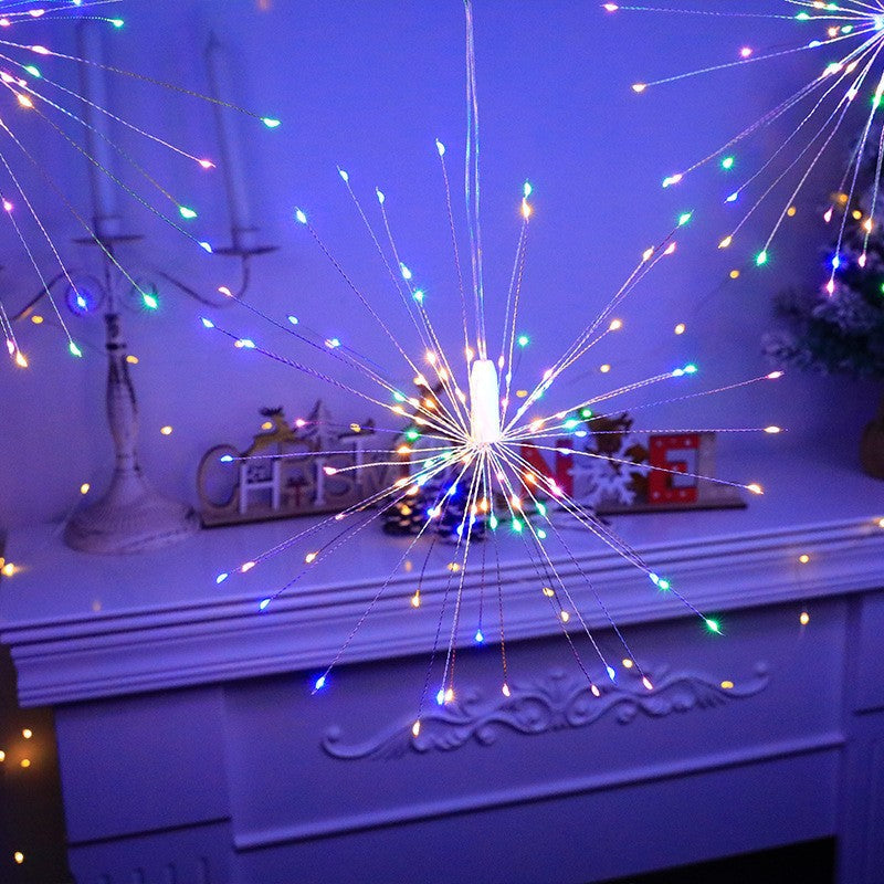 Hanging Starburst LED Sparkle Pendant Lights | Kelmera