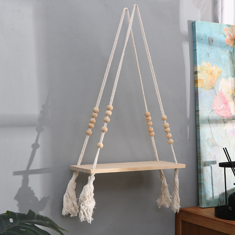 Hanging Wooden Shelf | Kelmera