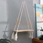 Hanging Wooden Shelf | Kelmera