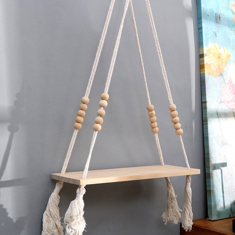 Hanging Wooden Shelf | Kelmera