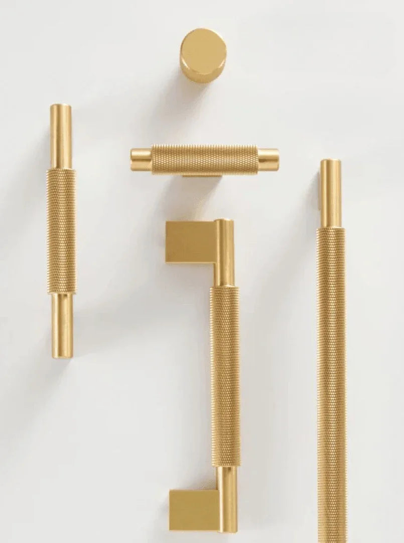 Haria Knurled Cabinet Knobs