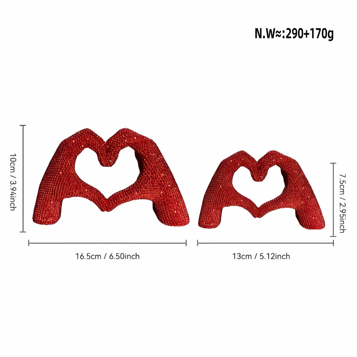 Heart Hand Sculpture | Kelmera