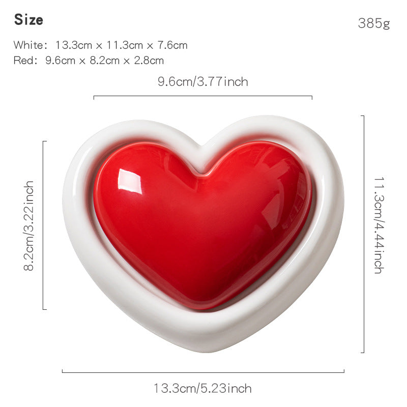 Heart-Shaped Decorative Bowl | Kelmera