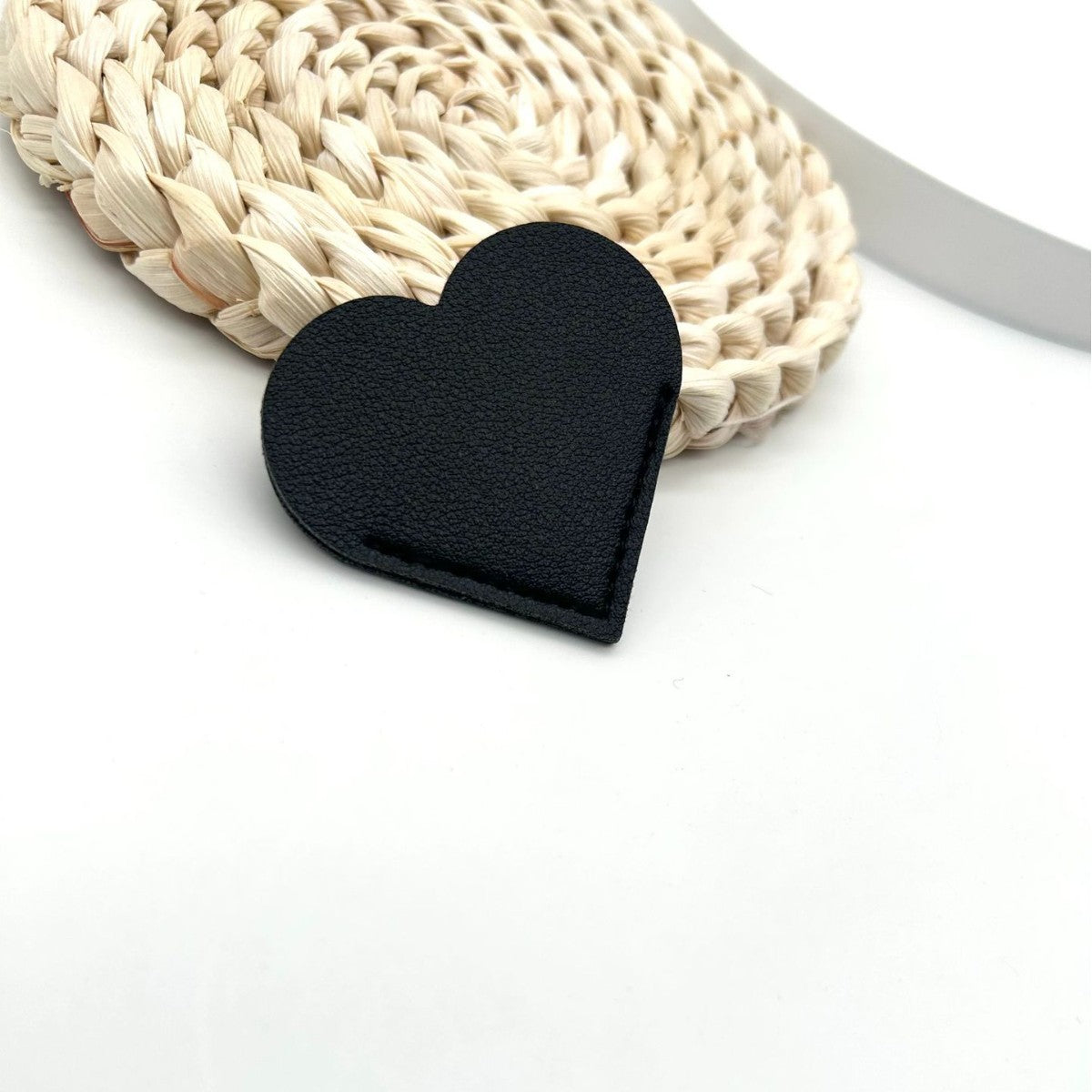 Heart-Shaped Leather Accessory | Kelmera