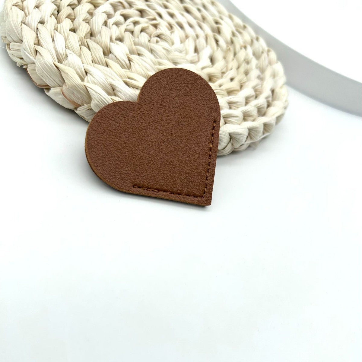 Heart-Shaped Leather Accessory | Kelmera