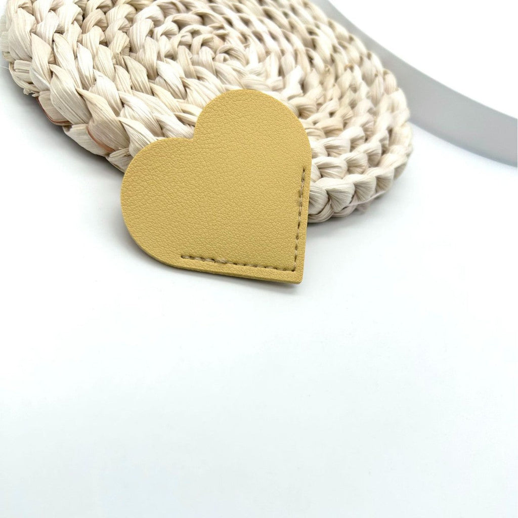 Heart-Shaped Leather Accessory | Kelmera