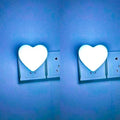 Heart-Shaped Plug-in Ambient Night Light with Soft LED Lighting | Kelmera