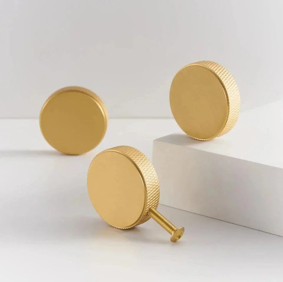Heaththorpe Brass Cabinet Knob