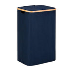 High-Quality Laundry Basket with Bamboo Lid | Kelmera