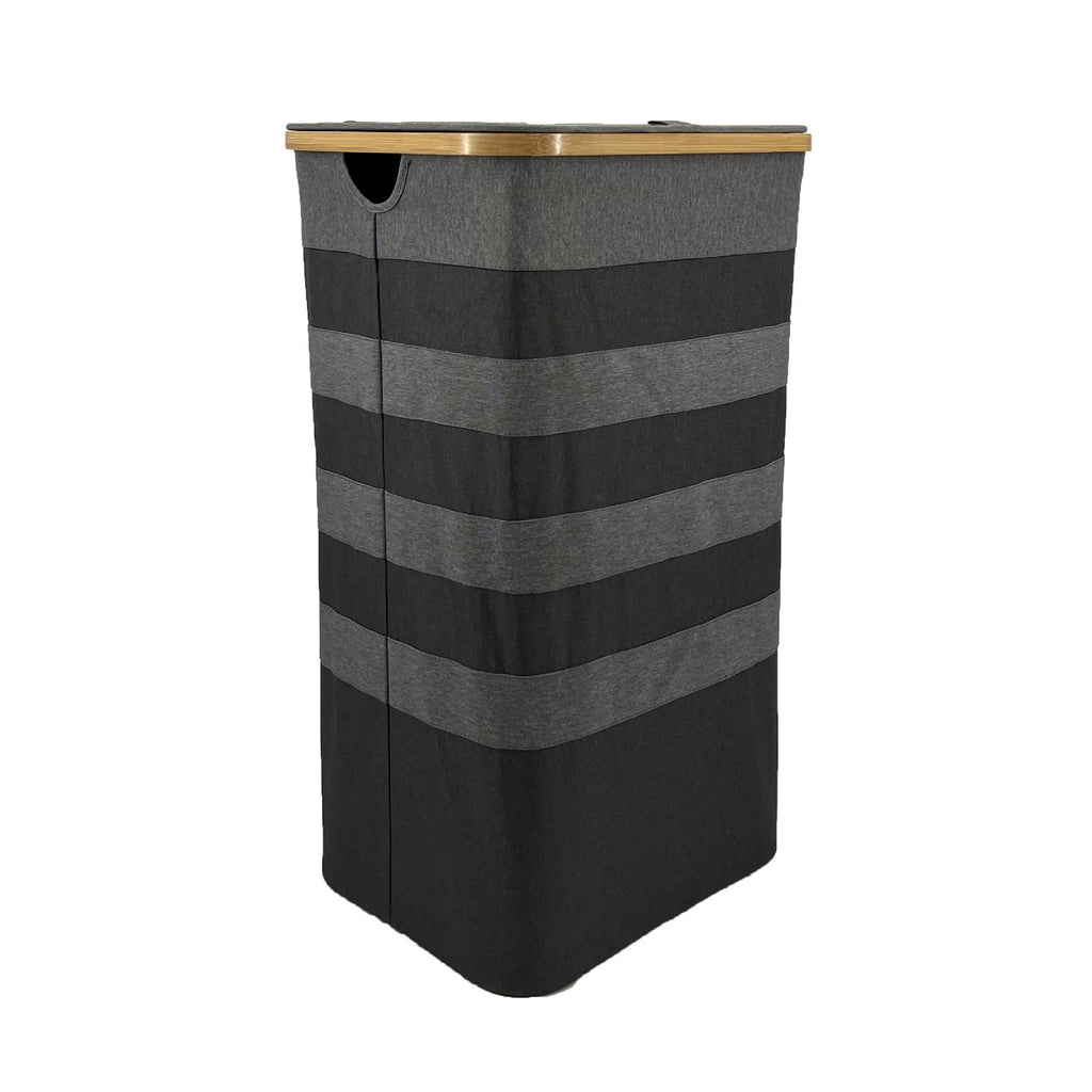High-Quality Laundry Basket with Bamboo Lid | Kelmera