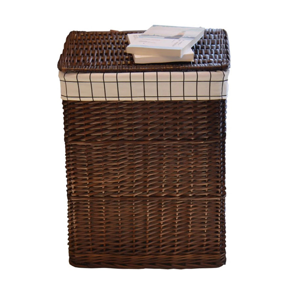 High-Quality Laundry Basket with Elegant Fabric Lining | Kelmera