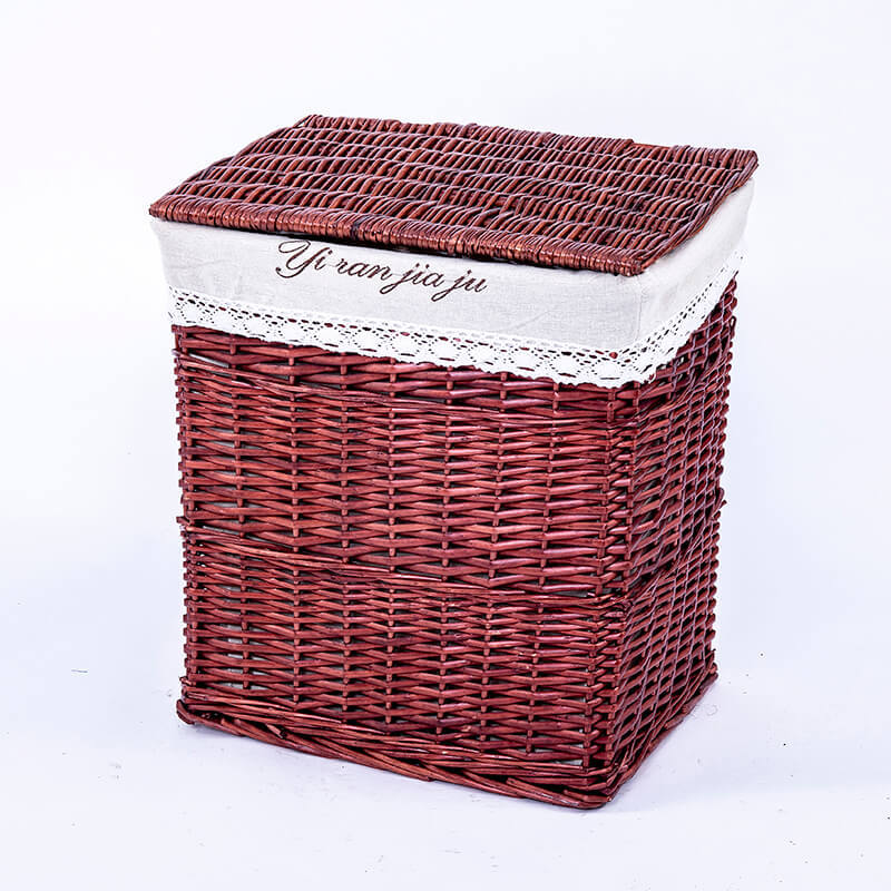 High-Quality Laundry Basket with Elegant Fabric Lining | Kelmera