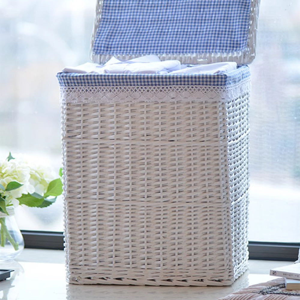 High-Quality Laundry Basket with Elegant Fabric Lining | Kelmera
