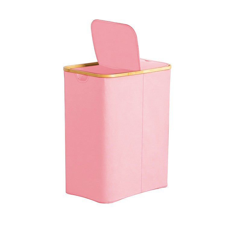 High-Quality Laundry Basket with Lid and Handle | Kelmera